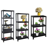 3/4/5 Tier Plastic Racking Shelving Storage Unit - Image 25