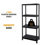 3/4/5 Tier Plastic Racking Shelving Storage Unit - Image 15