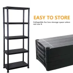 3/4/5 Tier Plastic Racking Shelving Storage Unit - Image 20