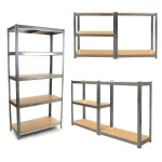 5-Tier Heavy Duty Garage Storage Racking Shelf - 90 x 40 x 180cm - Image 3