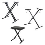 Piano Keyboard Stand & Chair Stool - Image 2