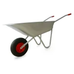 65 Liter Wheelbarrow Metal Cart Heavy Duty - Image 3